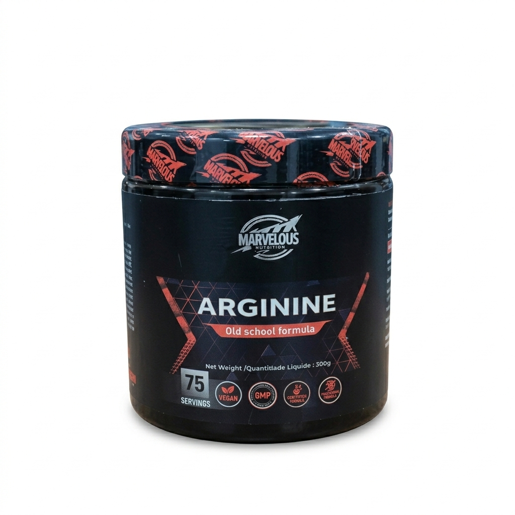 Marvelous Nutrition - Arginine (Old school formula).